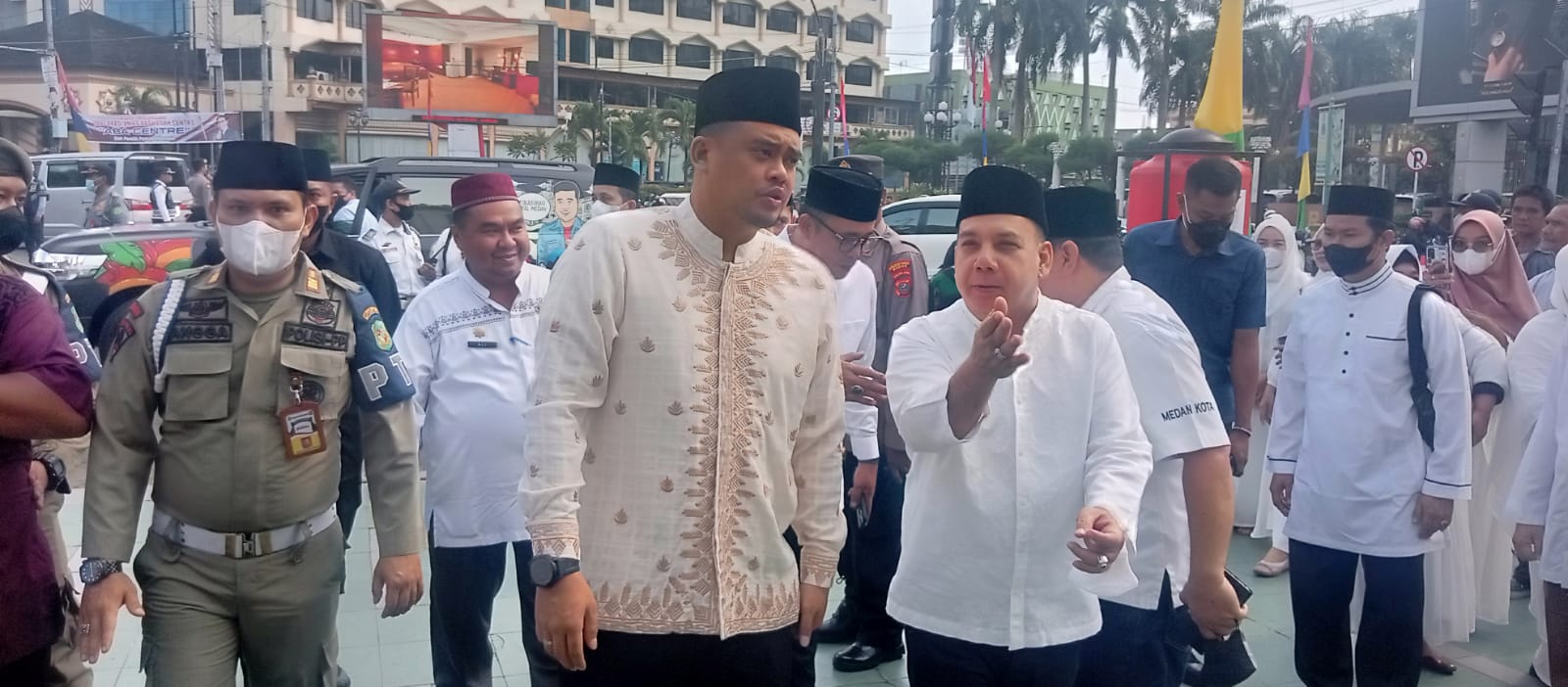 Pengamanan dan Pengawalan pada Acara Peringatan Maulid Nabi Muhammad SAW 1444 H/2022 di Kota Medan